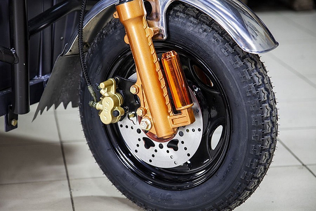 Грузовой электротрицикл RuTrike Гибрид 1500 60V1000W 021345-2838 Черный
