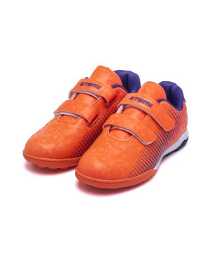 Бутсы футбольные Atemi TURF KIDS SBA-006 оранжевый\фиолетовый