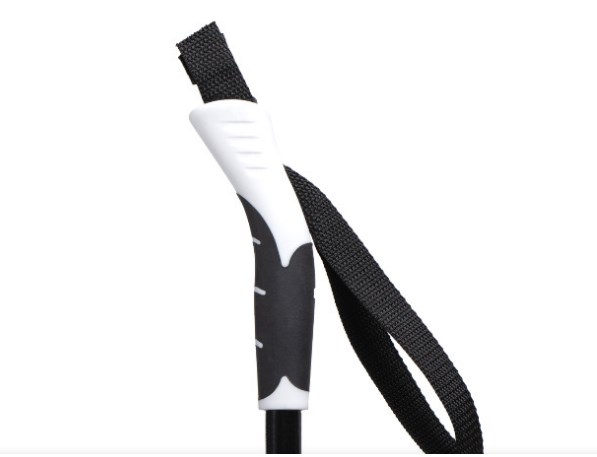 Лыжные палки Spine (4367) Cross Jr. (Стекловолокно 100%) (черный)