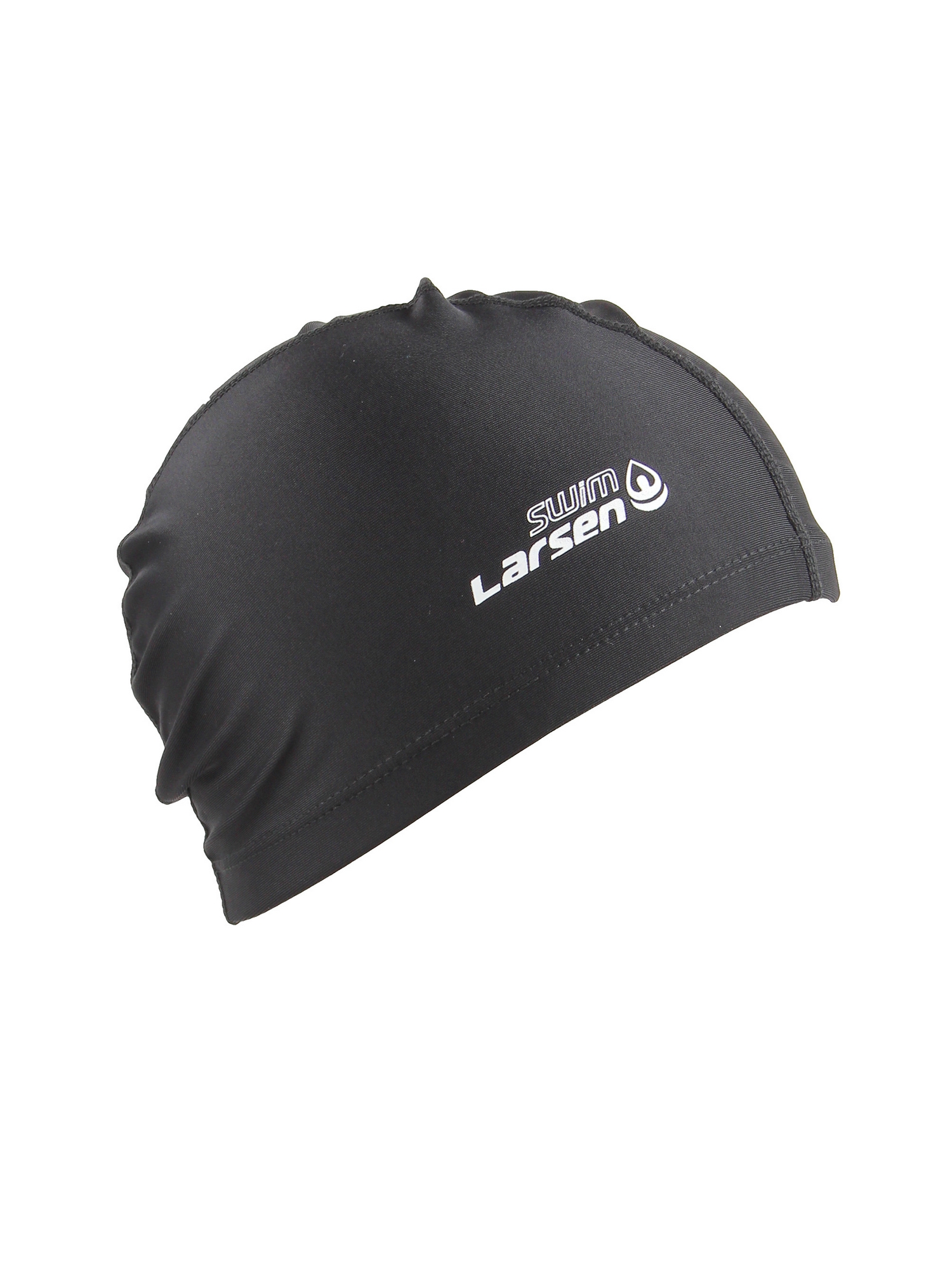 Шапочка для плавания Larsen LCA102 черный