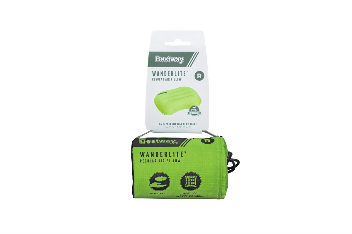 Надувная подушка "WanderLite" 42x30 см Bestway 69624