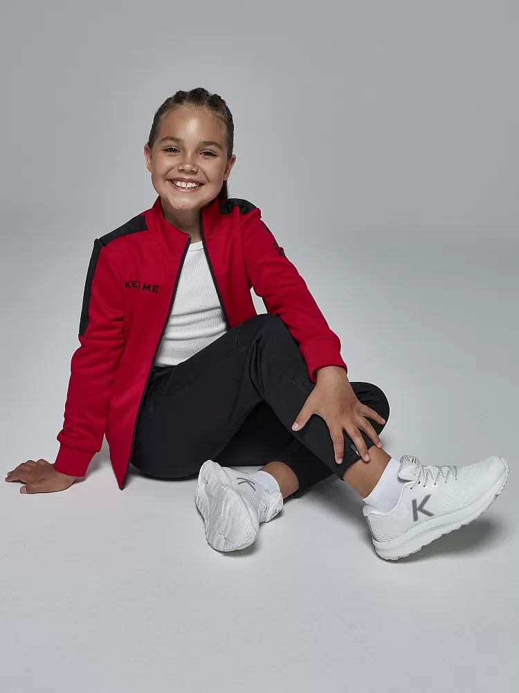 Детский спортивный костюм Kelme Tracksuit 3773200-611 Red\Black