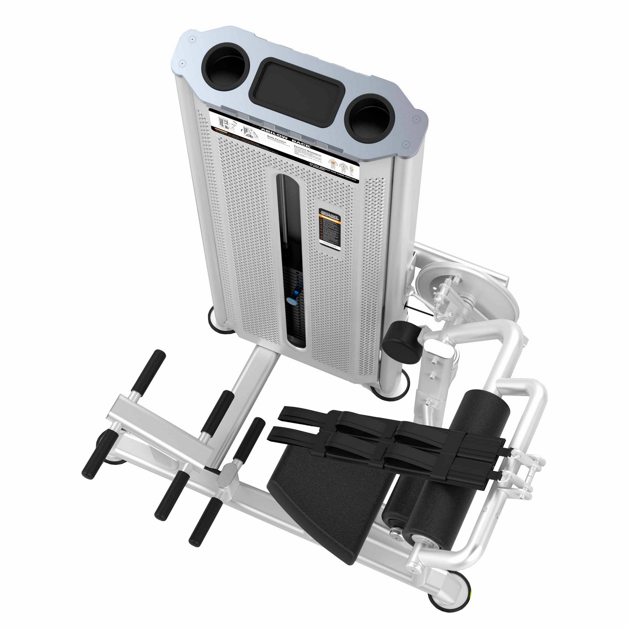 Пресс машина и разгибание спины DHZ Abdominal Isolator & Back Extension U-2088, стек 110 кг