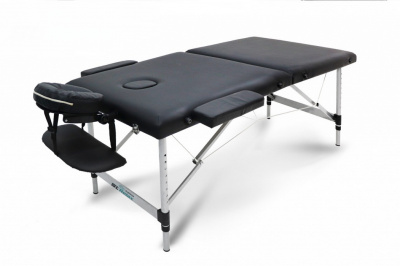 Массажный стол SL Relax Aluminium (black) Черный BM2723-1