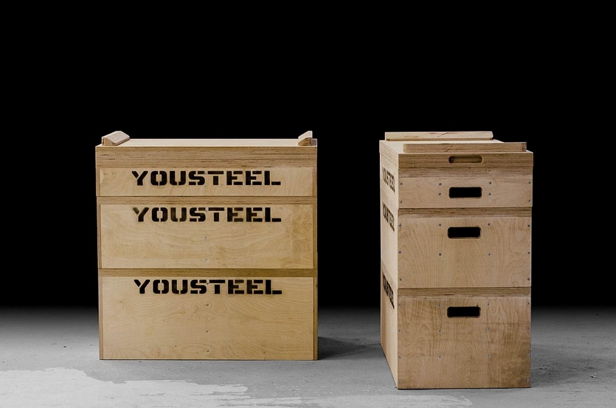 Набор плинтов тяжелоатлетических YouSteel JERK BLOCKS