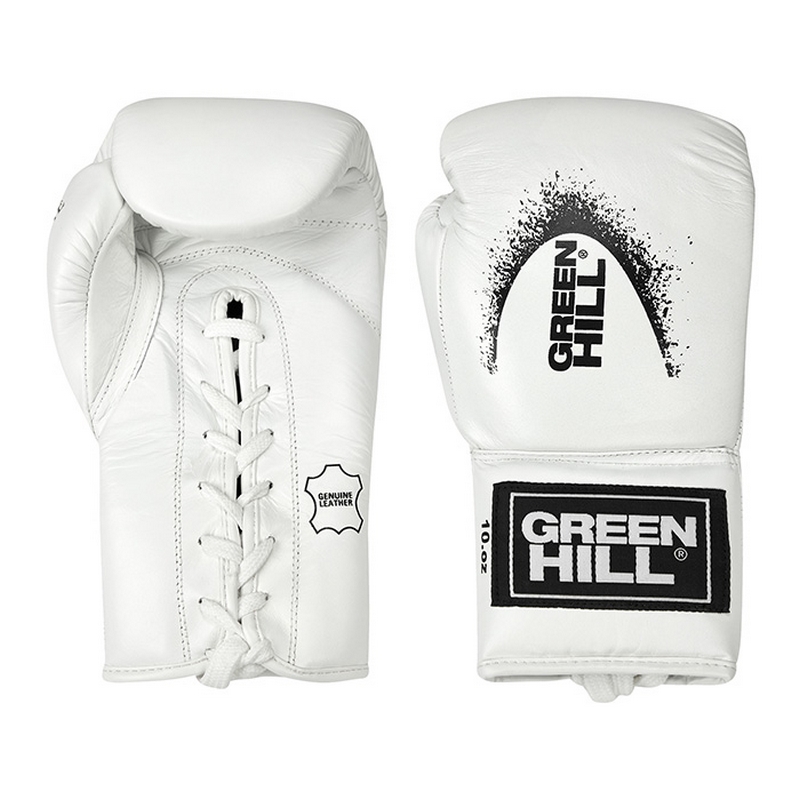 Боксерские перчатки Green Hill SUPREME BGS-2111 белый
