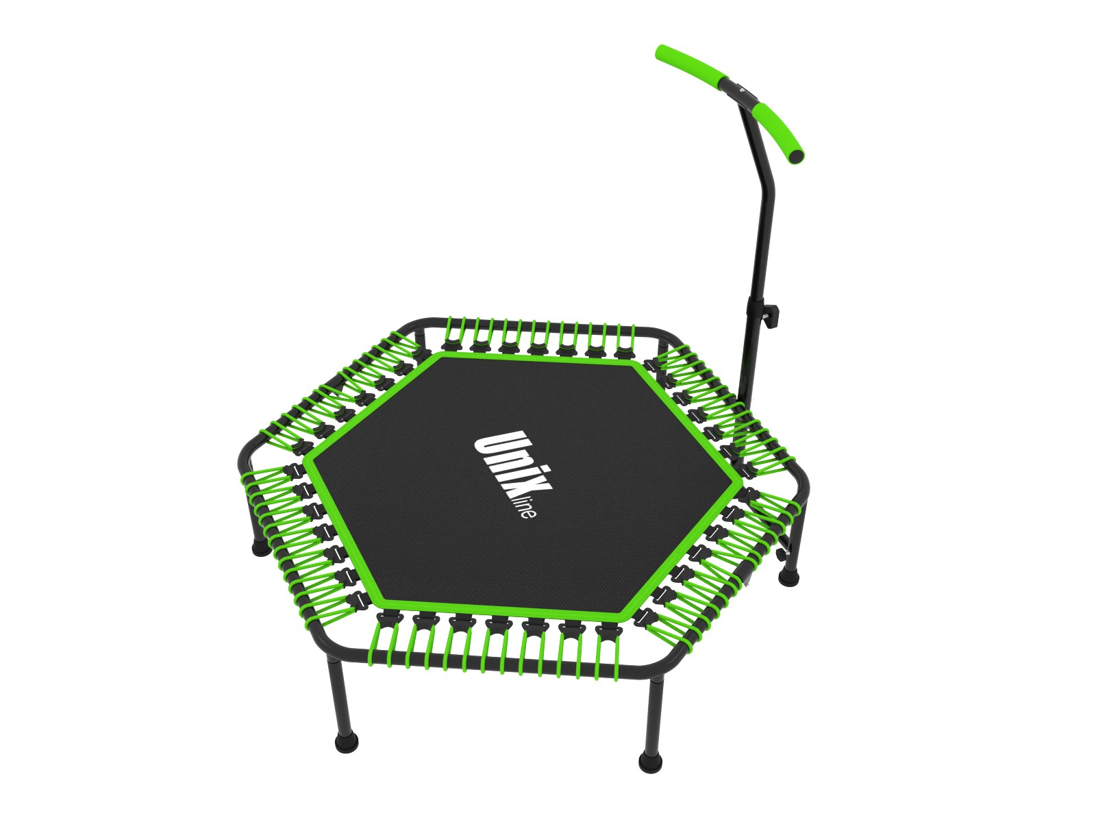 Батут Unix line FITNESS (130 cm) Green