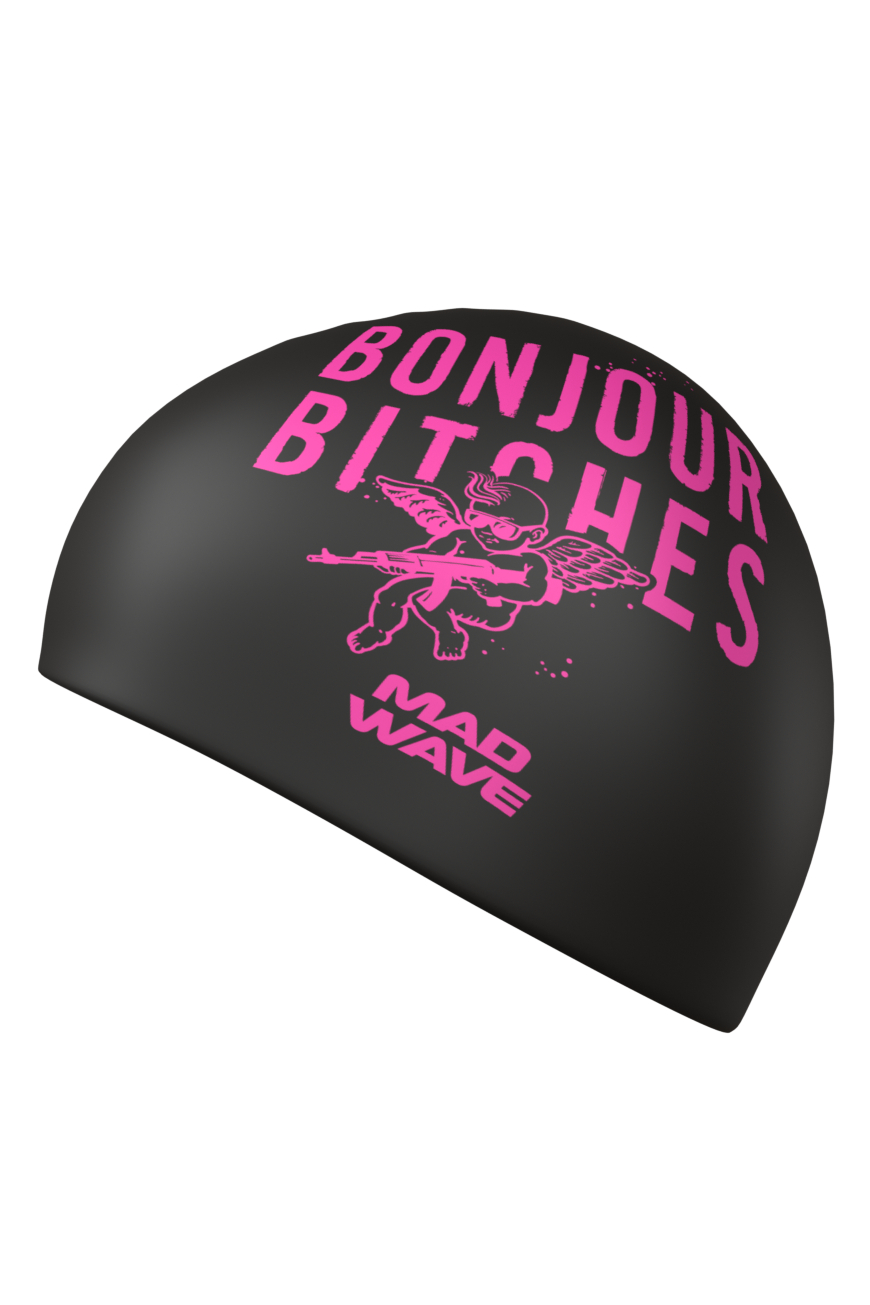 Силиконовая шапочка Mad Wave Bonjour M0554 61 2 00W черный