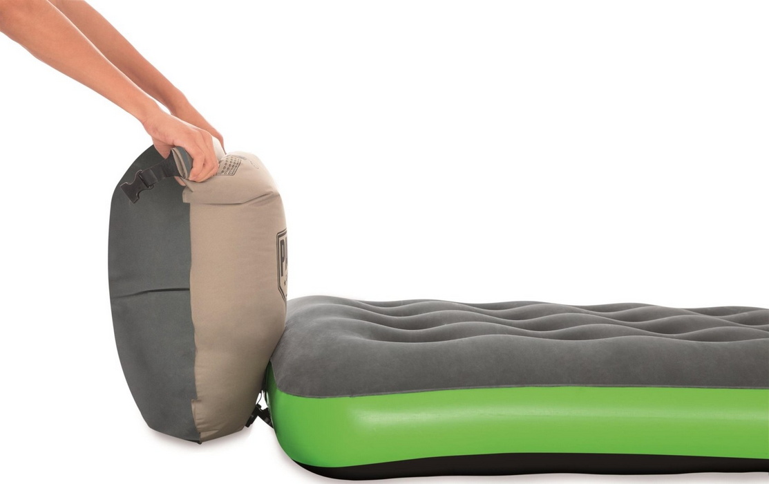 Надувной матрас Bestway Roll & Relax 188х99х22 см, два вида 67619