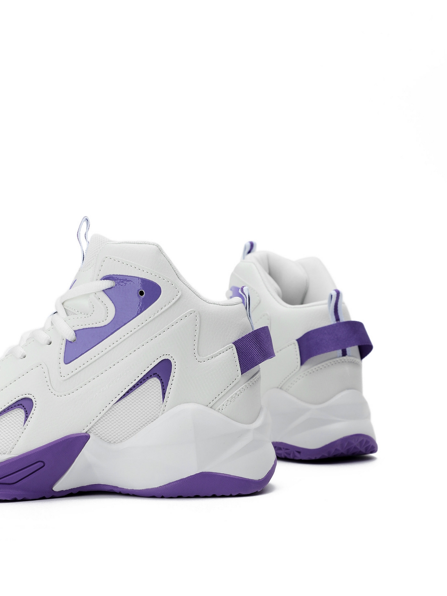 Баскетбольные кроссовки FN Impact FN5011001-100 White\Violet