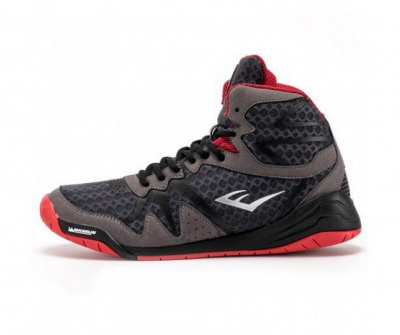Боксерки Everlast Pivt Low Top сер/красн. P00001076 GR/RD
