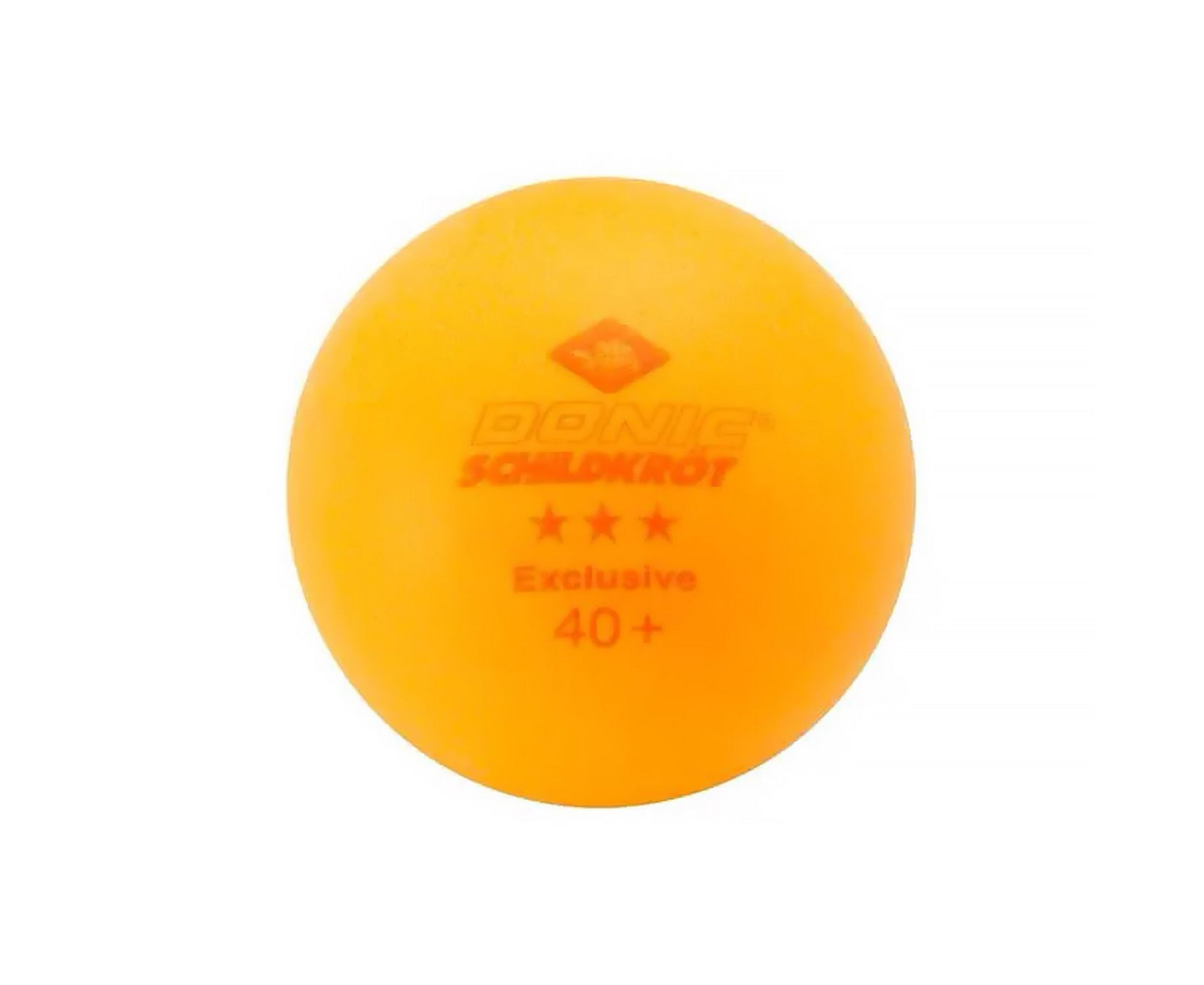 Мячики для н\тенниса 3* 40+ Donic EXCLUSIVE 6 штук 658038E оранжевый