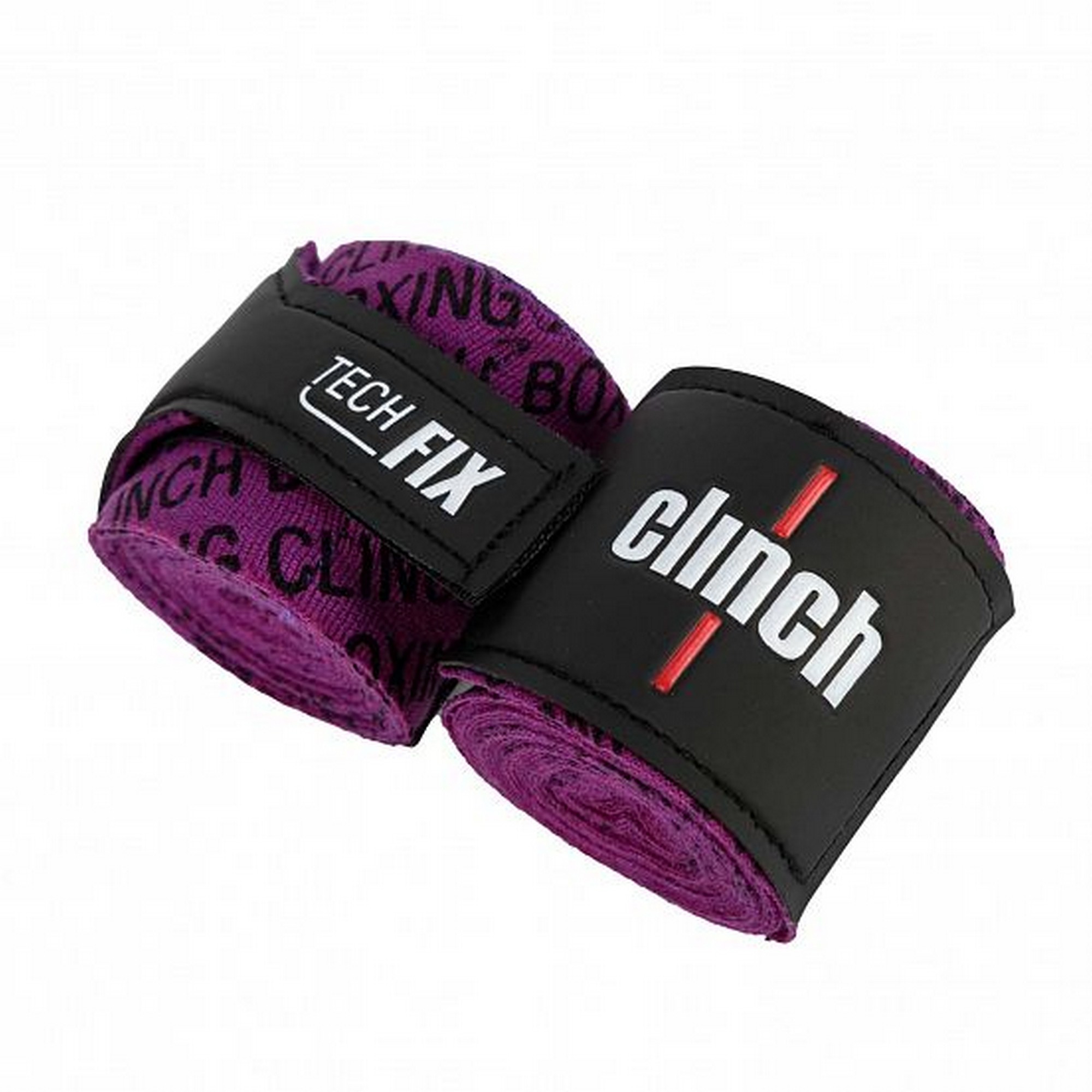 Бинты эластичные Clinch Boxing Crepe Bandage Tech Fix C140 фиолетовый длина 3.5 м