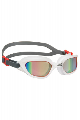 Очки для плавания Mad Wave F Motion rainbow M0424 24 0 02W Белый