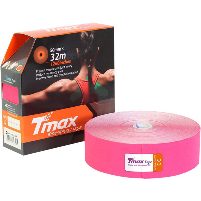 Тейп кинезиологический 5см x 32мTmax Extra Sticky 423235 розовый