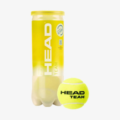 Мяч для большого тенниса Head Team 3B, упаковка 3 мяча, ITF 575703