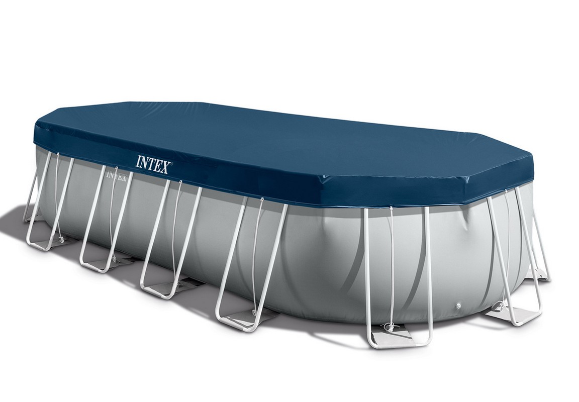 Каркасный бассейн овальный 503х274х122cм Intex Prism Frame Oval 26796