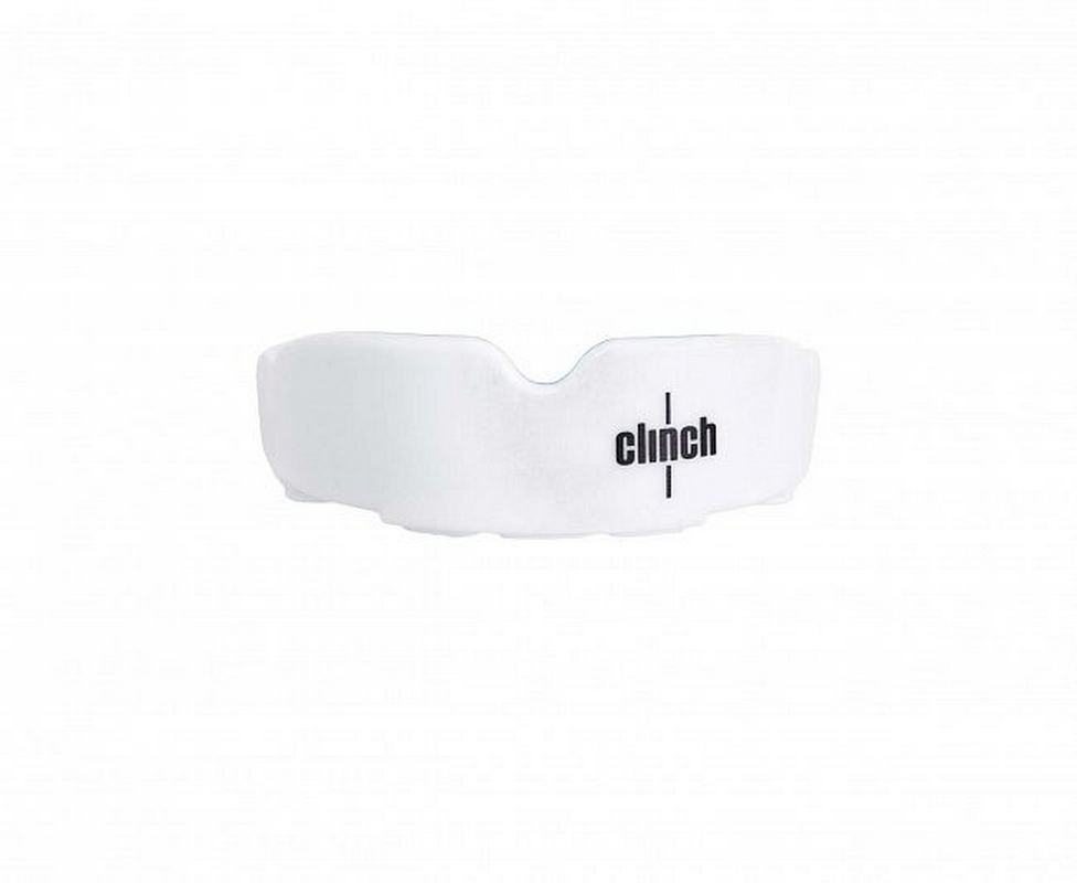 Капа одночелюстная Clinch Shield Double Layer Mouthguard C512 бело-синий
