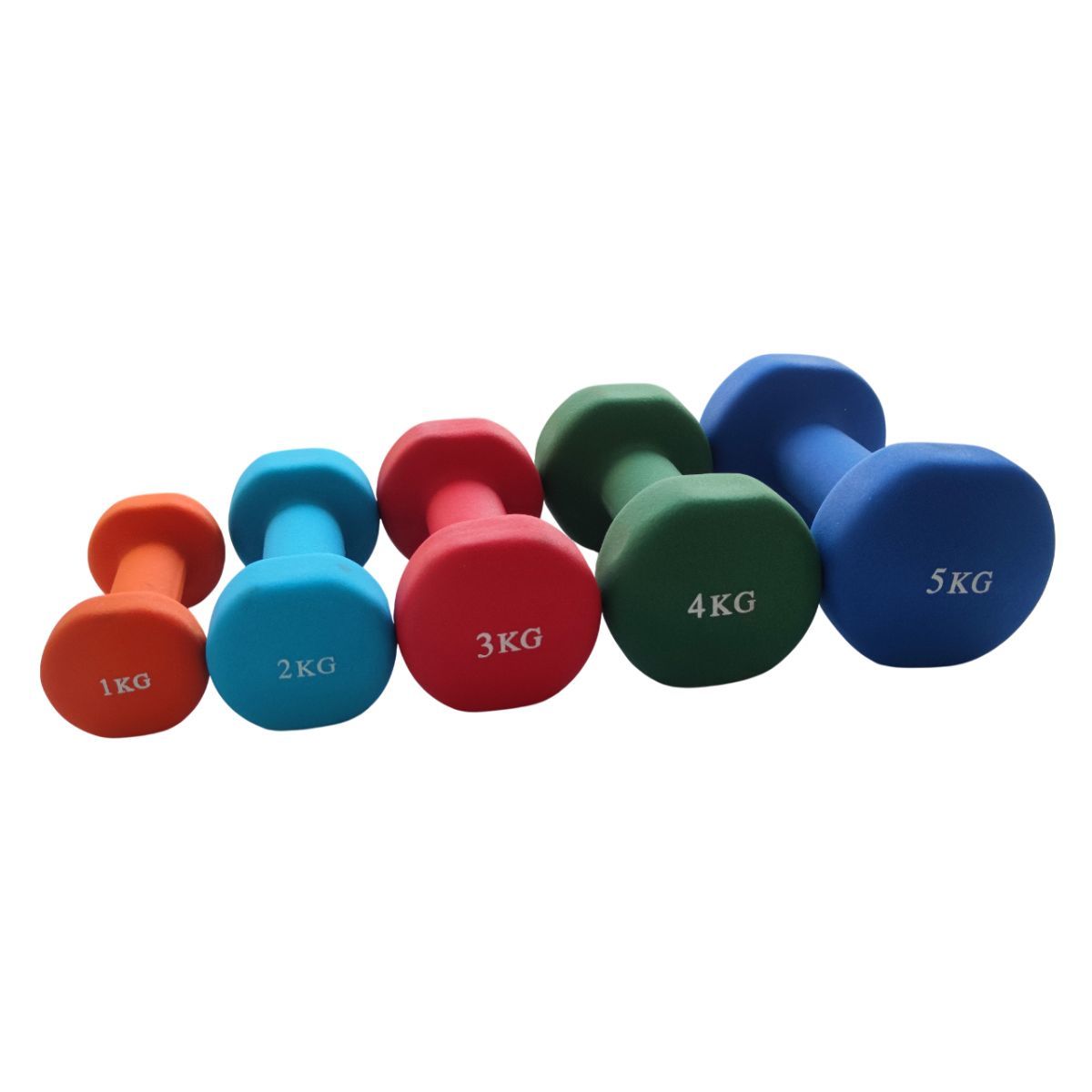 Гантель в неопреновой оболочке 5кг Fitex Pro FTX-2015-5kg