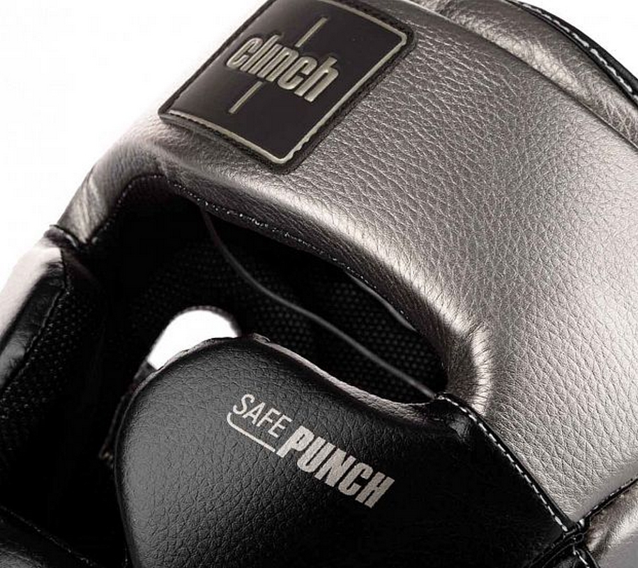 Шлем боксерский Clinch Punch 2.0 Full Face C148 черно-бронзовый