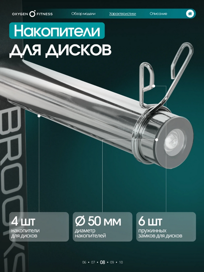 Жим ногами и гакк-присед Oxygen Fitness Brooks