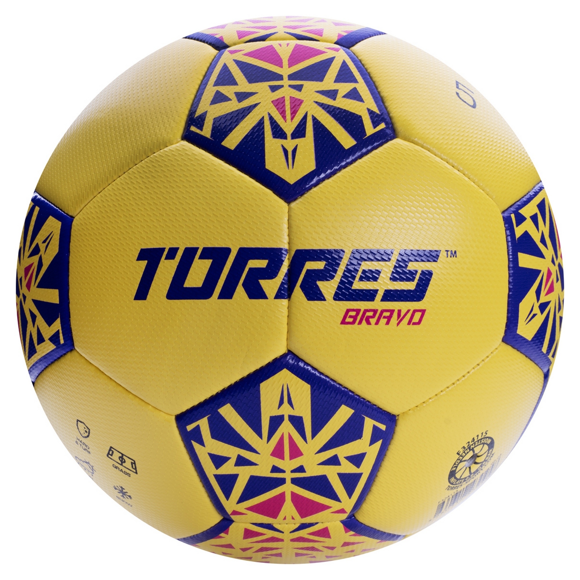 Мяч футбольный Torres Bravo-3 F324113 р.3