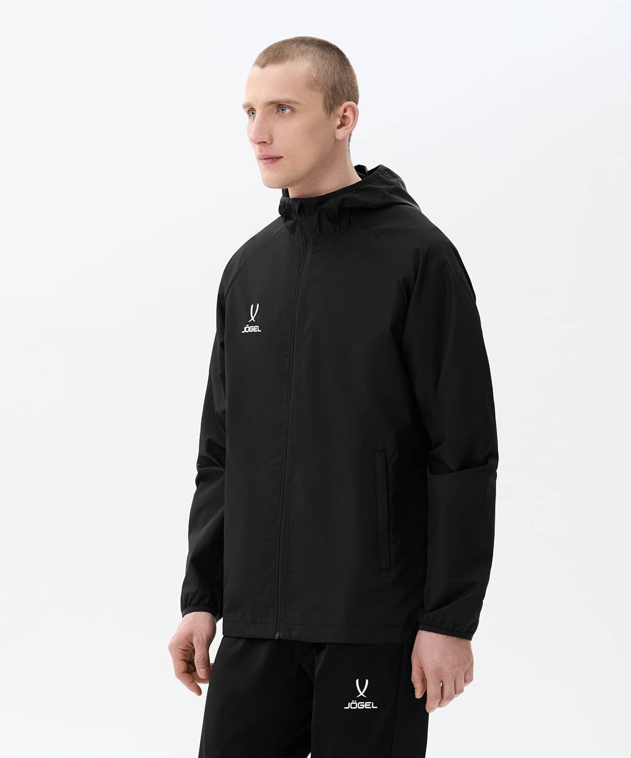 Куртка ветрозащитная Jogel CAMP Rain Jacket, черный