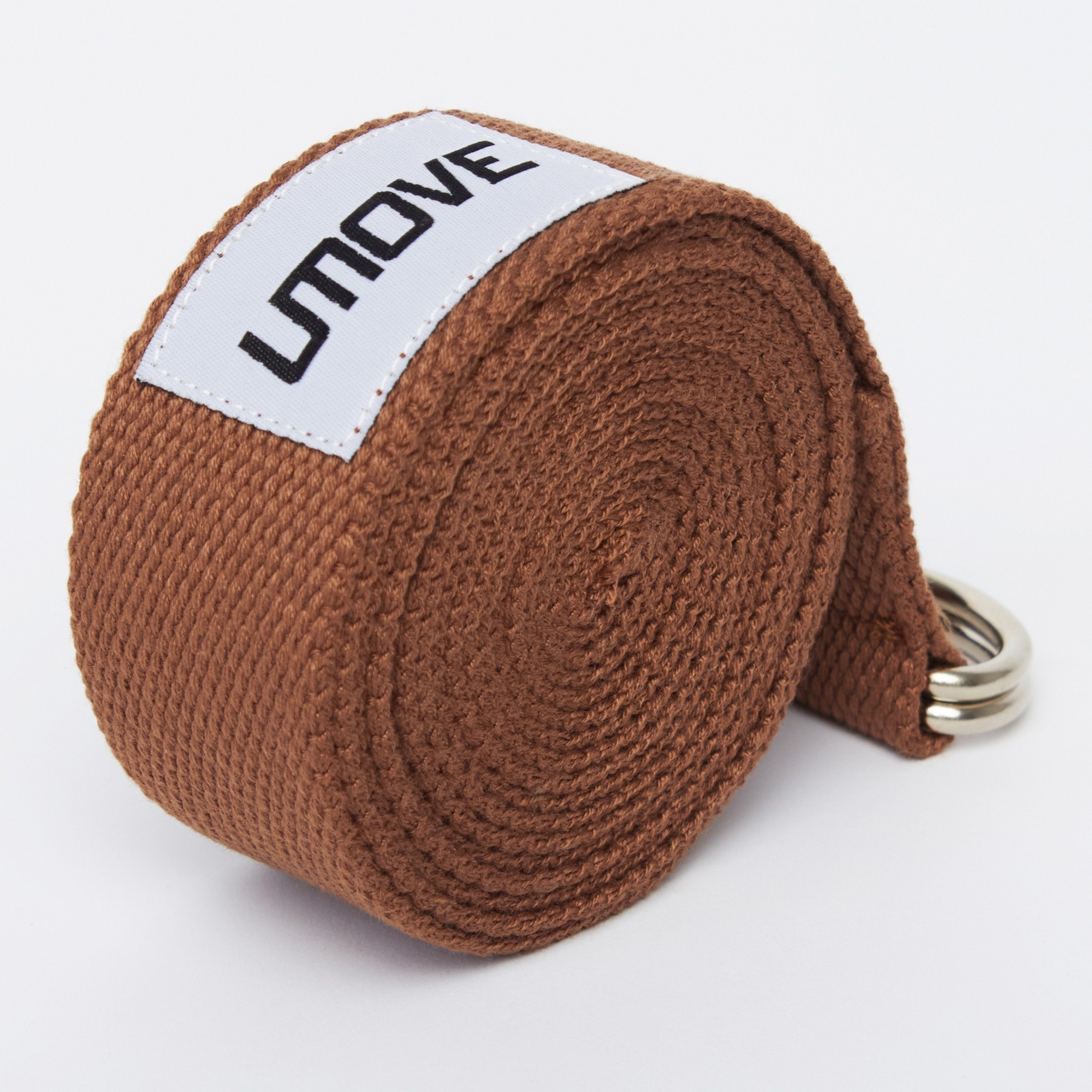 Ремень для йоги 240 см UMOVE Yoga Stretching Strap HG\YS24-CB\00-00-00 кофейный