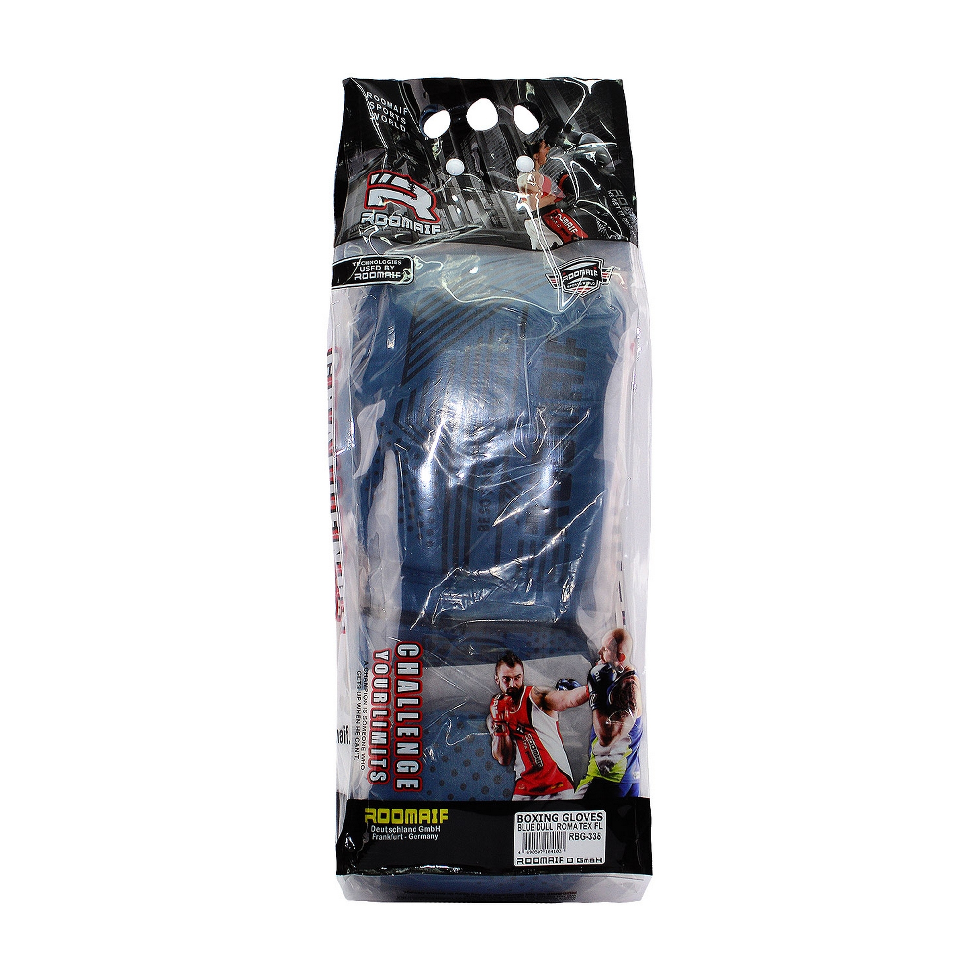 Боксерские перчатки 8 oz Roomaif RBG-335 Dх Blue