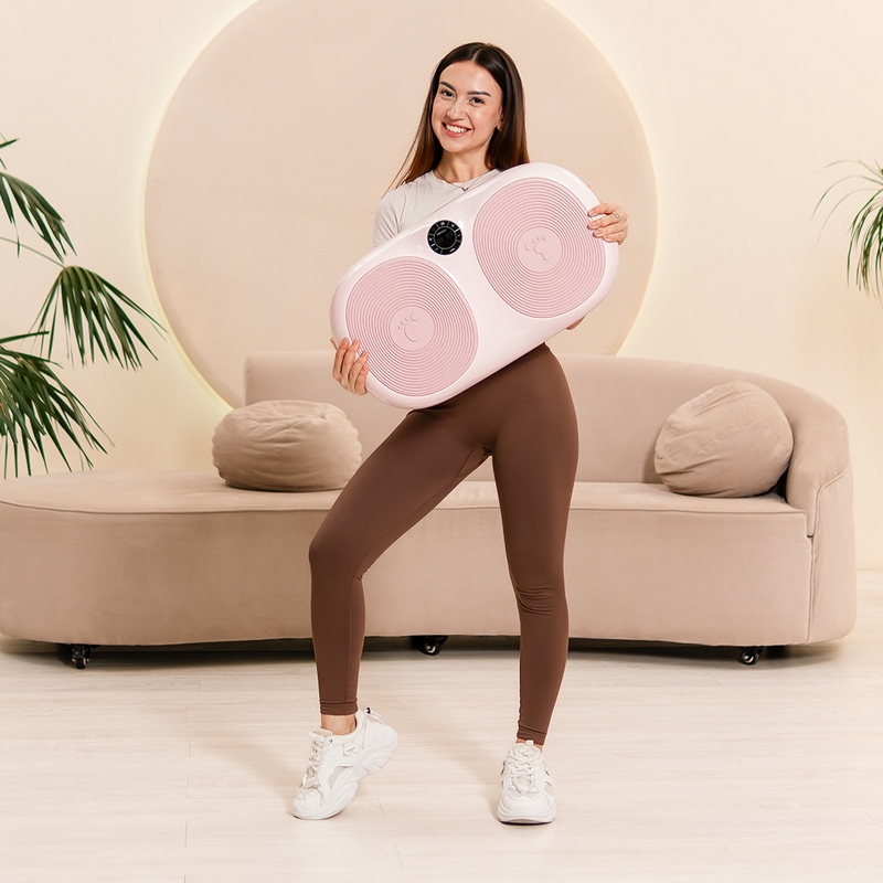 Виброплатформа GENAU VibroFit V3 Pinky Bloom