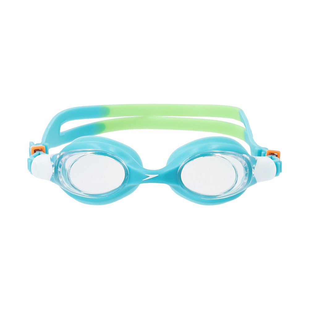 Очки для плавания детские 6-14 лет Speedo SKOOGLES Jr 8-7500645002-C16MP прозрачные линзы, голубая оправа