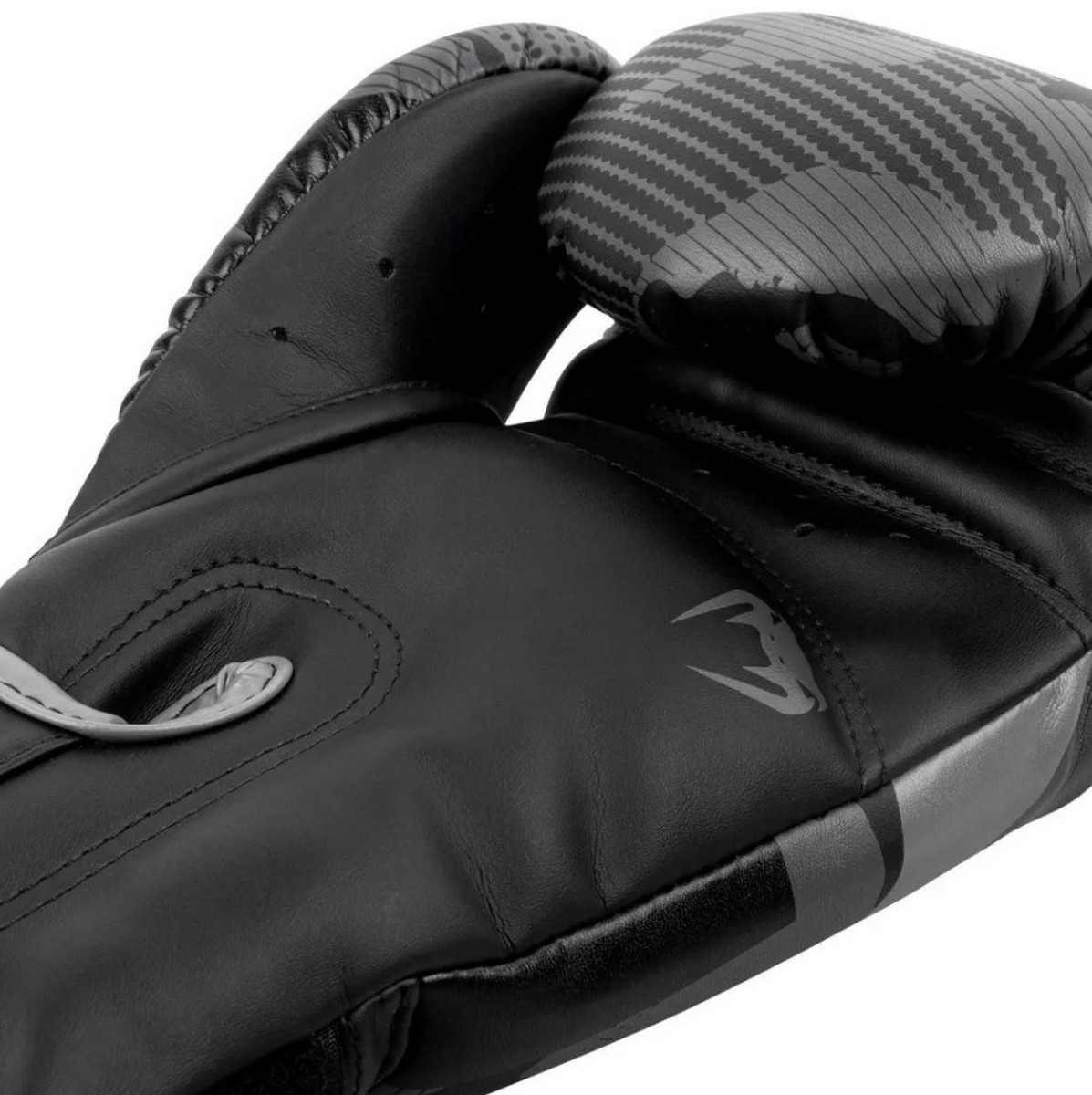 Перчатки Venum Elite 1392-536-12oz серый\камуфляж