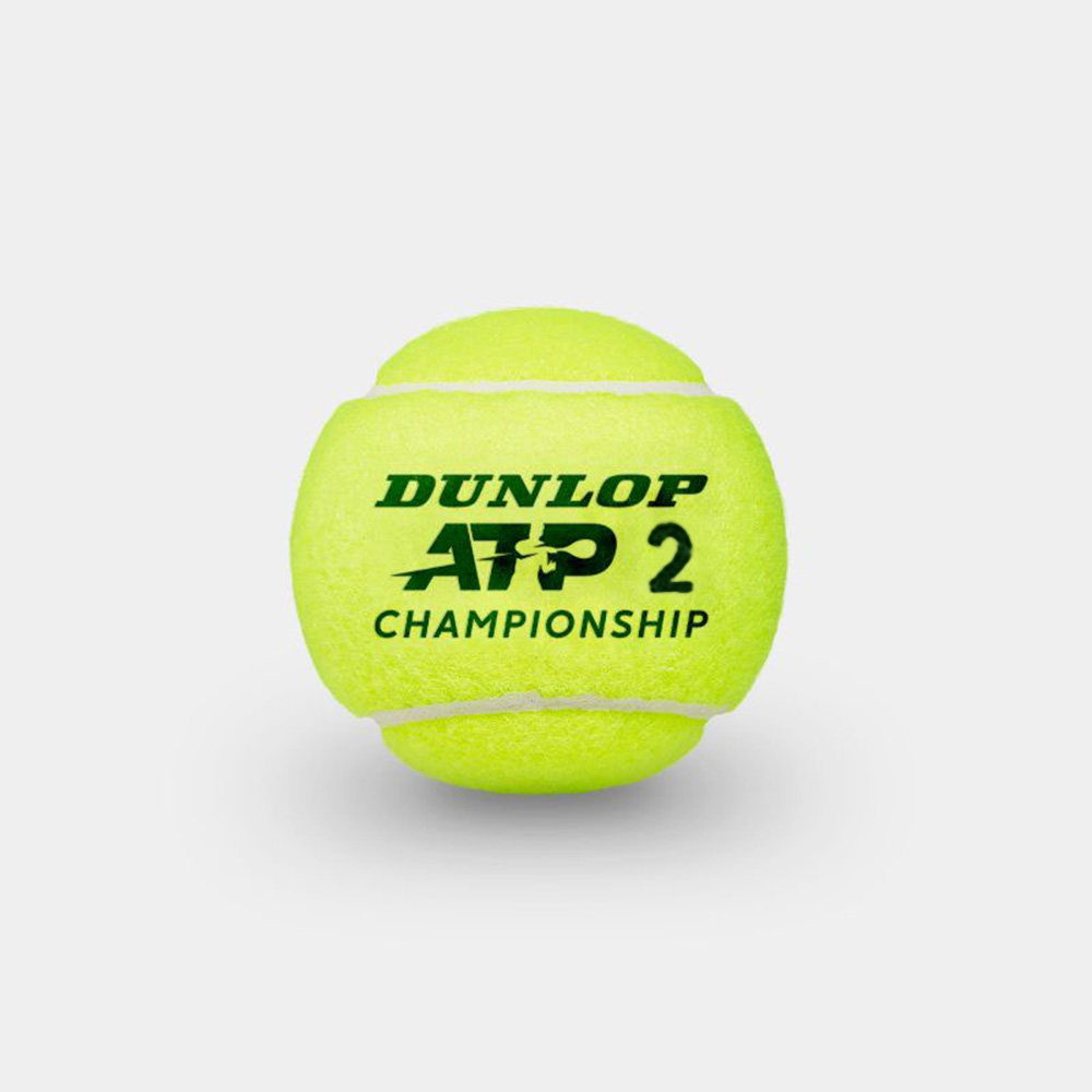 Мяч теннисный, уп.3ш, одобр. ITF, нат.резина, фетр Dunlop ATP Championship 3B 601626