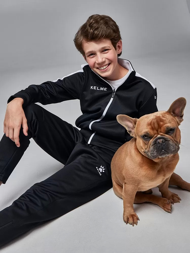 Детский спортивный костюм Kelme Tracksuit 3773200-003 Black