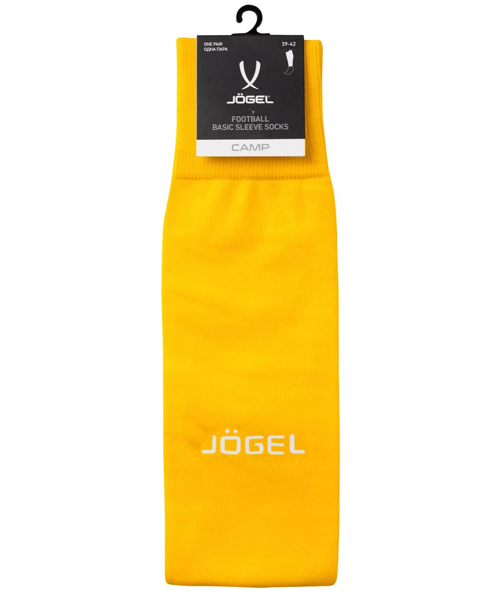 Гольфы футбольные Jogel Camp Basic Sleeve Socks желтый\белый