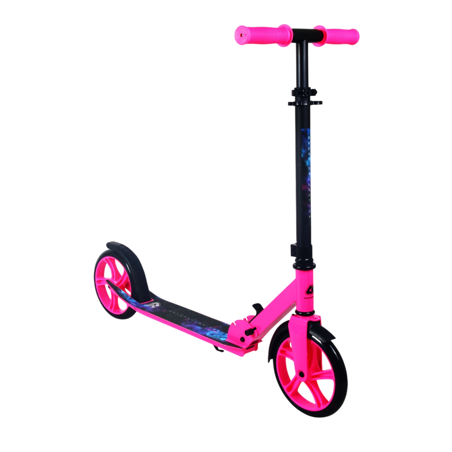 Самокат 200мм Sport Collection CK-SA200-1 pink (фонарь и наклейка в подарок)