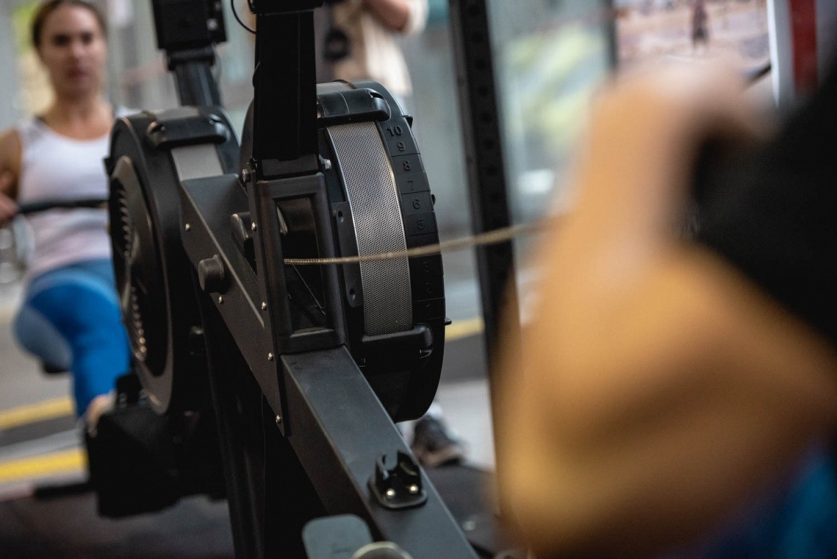 Гребной тренажер YouSteel Air Rower