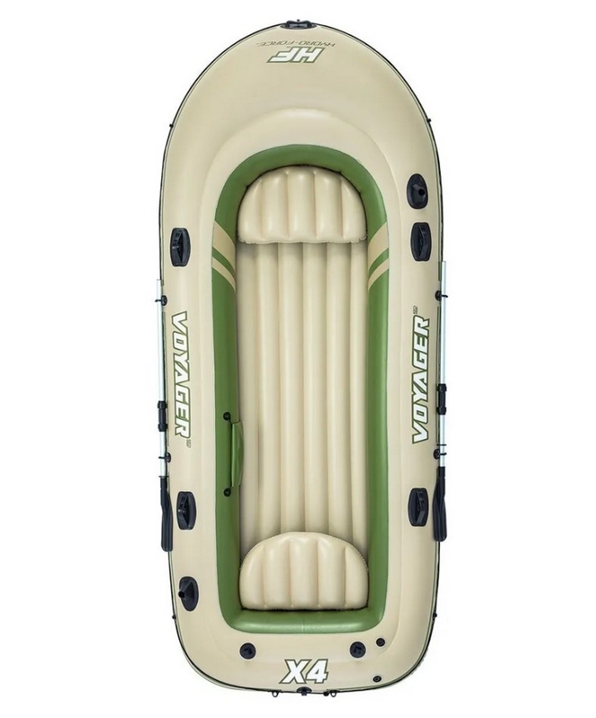 Лодка надувная Bestway Voyager X4, 350х145см 65156