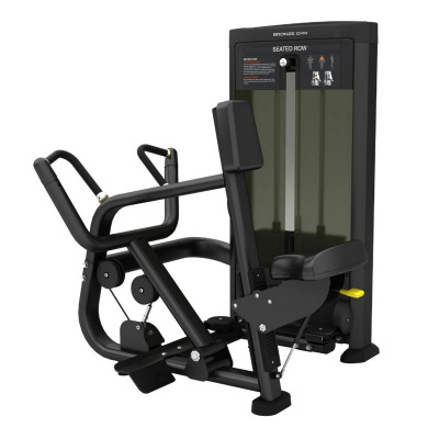 Bronze Gym BLANC 34 BN34 — профессиональная гребная тяга с упором | Premium Fitness