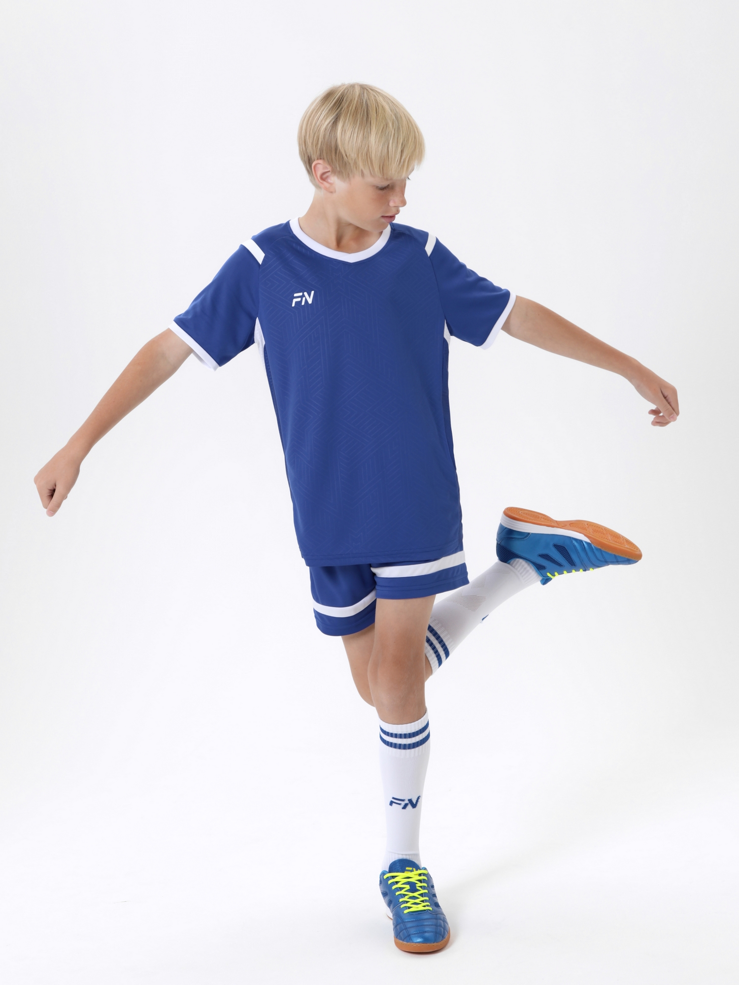 Детская футбольная форма FN Spirit Kid KFN4261018-400 Blue\White