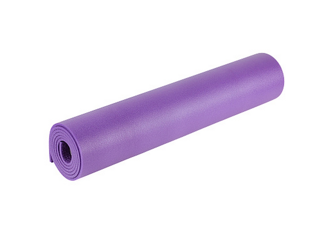 Коврик для спорта 140x50x0,5см Fitness, фиолетовый