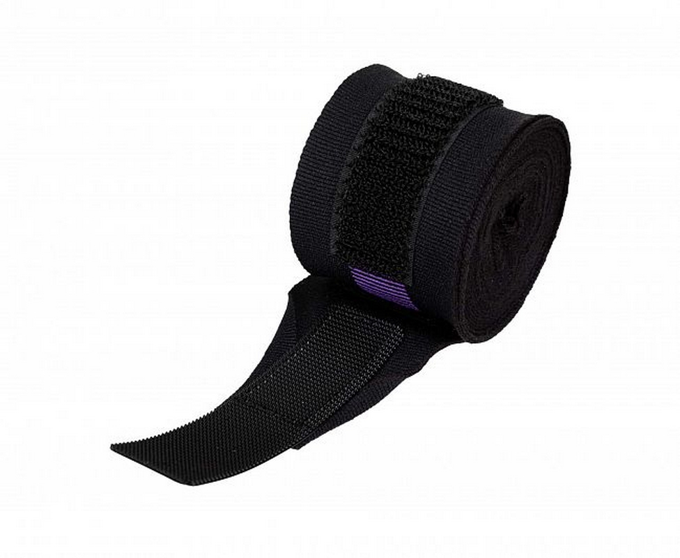 Бинты боксерские, длина 3,5 м Clinch Boxing Hand Wrap Undefeated C240 черный