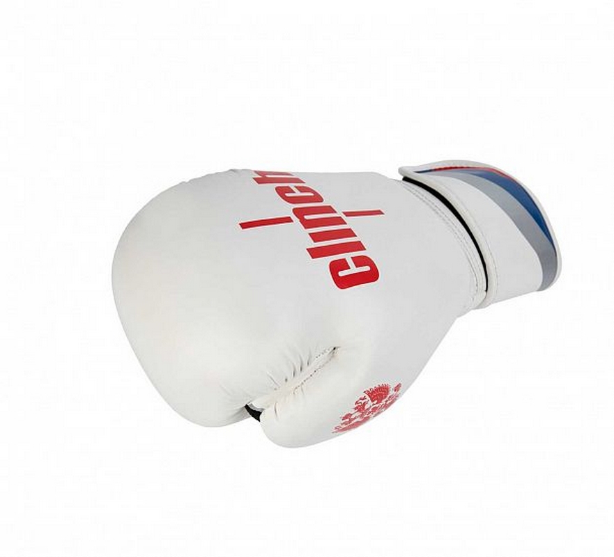 Перчатки боксерские Clinch Olimp C111 бело-красный