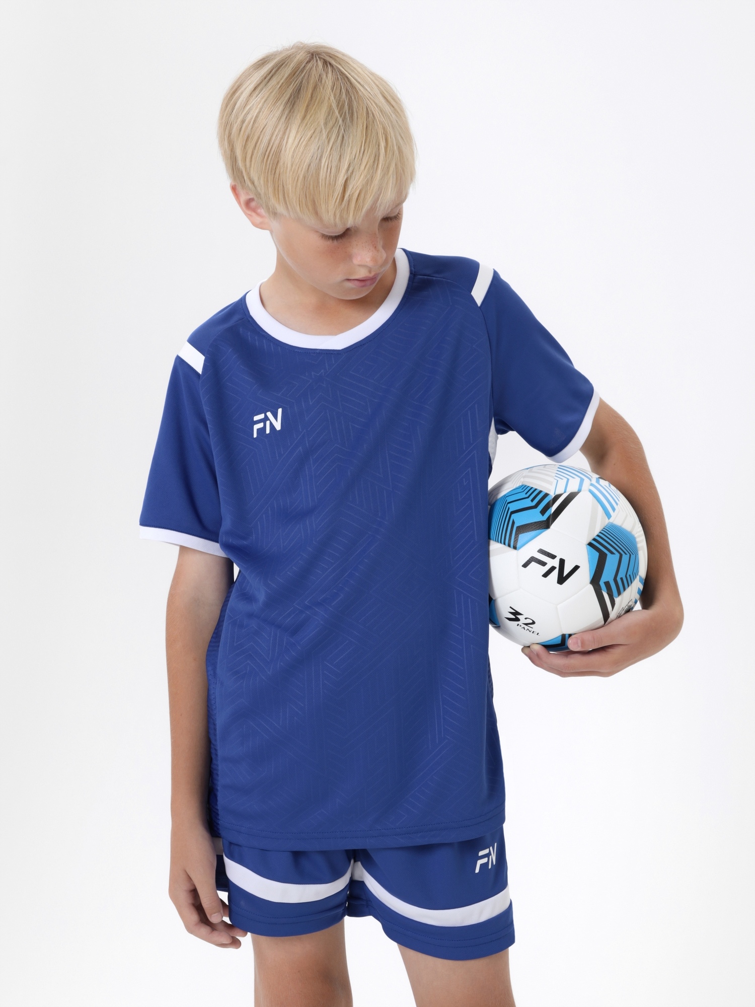 Детская футбольная форма FN Spirit Kid KFN4261018-400 Blue\White