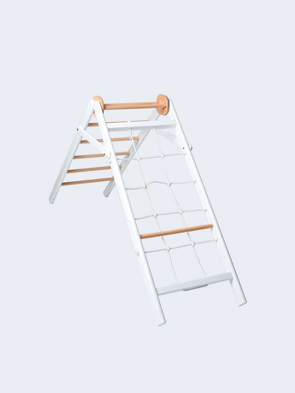 Детский спортивный комплекс Perfetto Sport "Piccolo angolo in legno" bianco-naturale PS-109 Мини