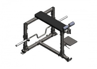 Скамья для тяги лёжа YouSteel | Premium Fitness