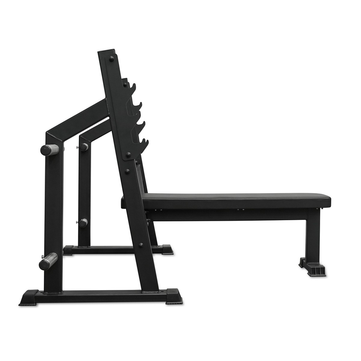 Скамья для жима горизонтальная Bronze Gym PARTNER AL-304L | Premium Fitness