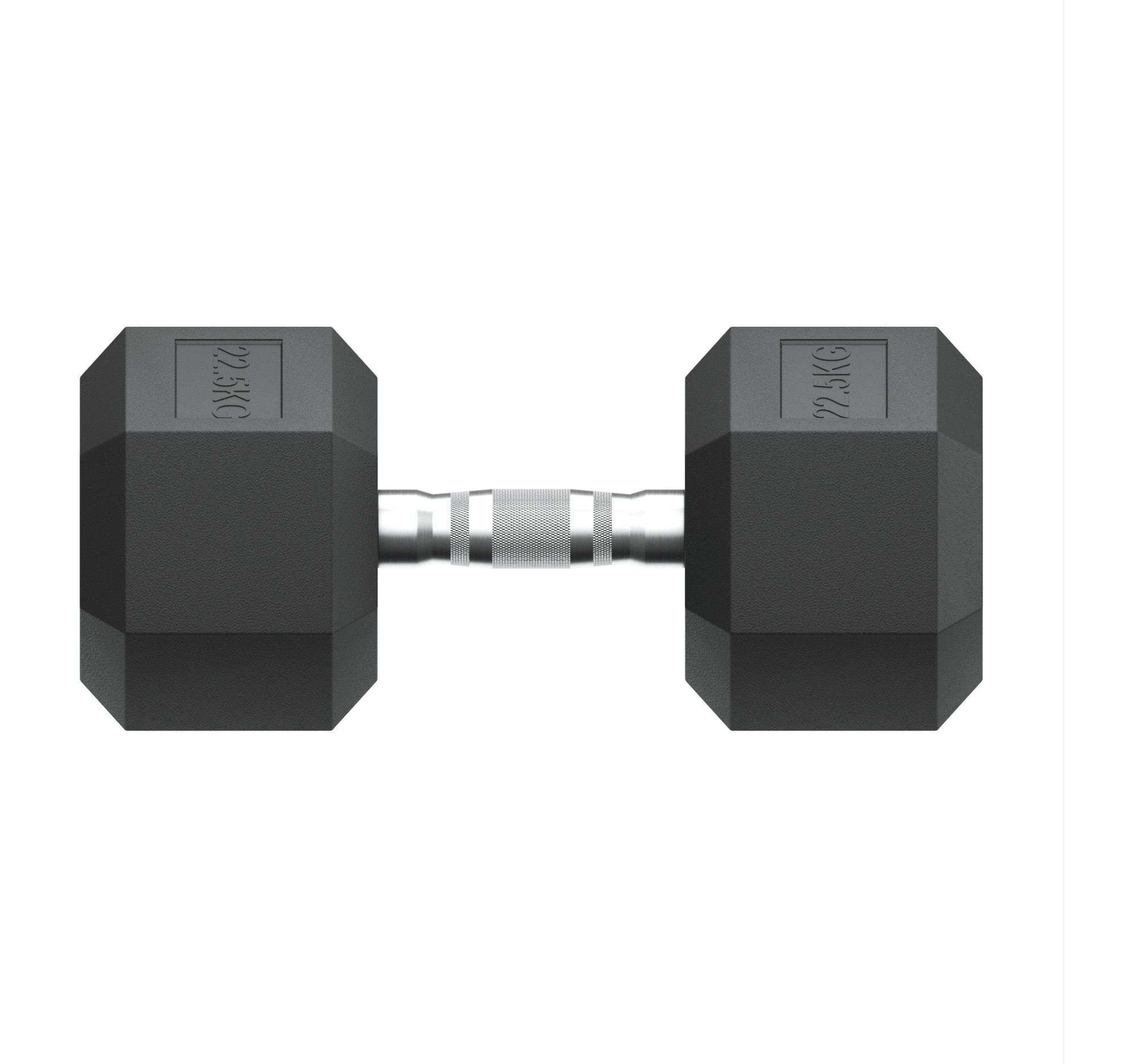 Гантель гексагональная обрезиненная 22,5 кг UnixFit DBHEX22_5