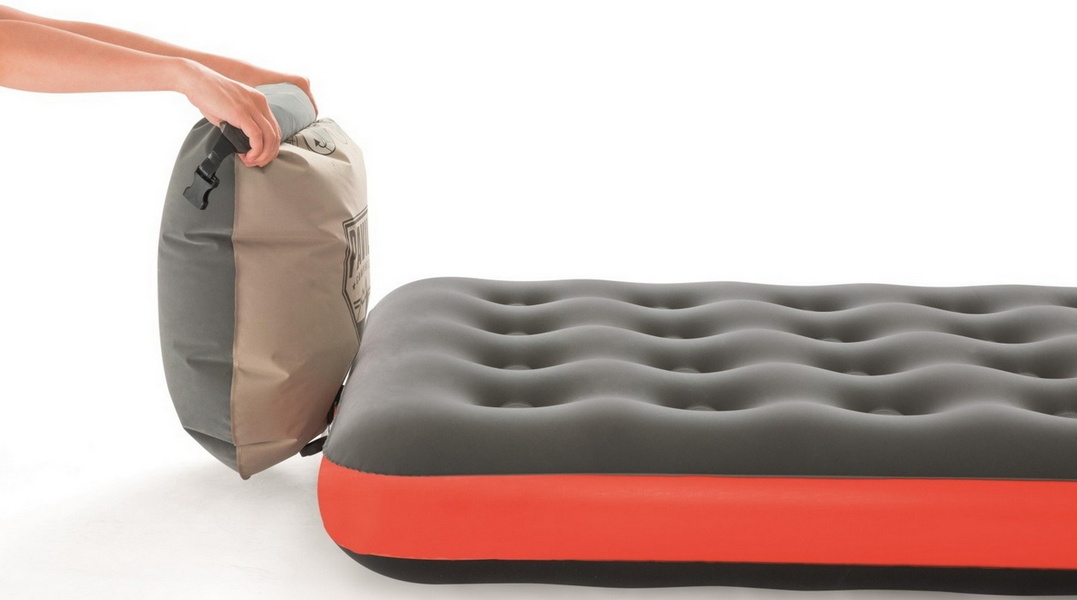Надувной матрас Bestway Roll & Relax 188х99х22 см, два вида 67619