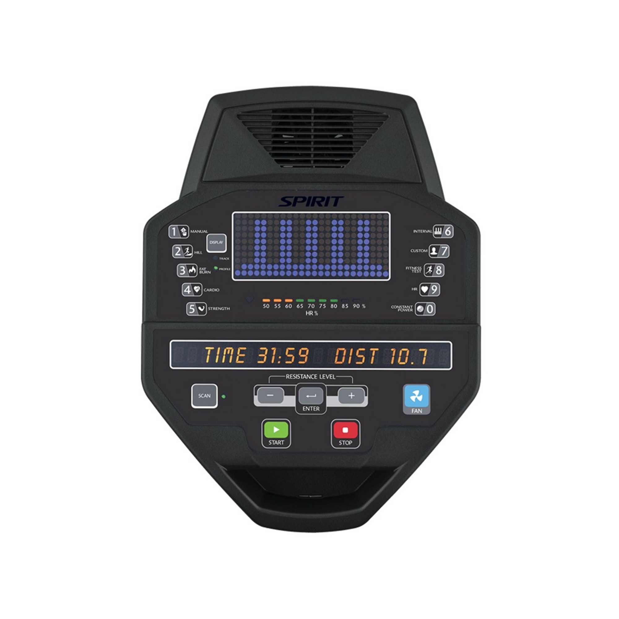 Эллиптический тренажер SPIRIT CE800 Graphite gray